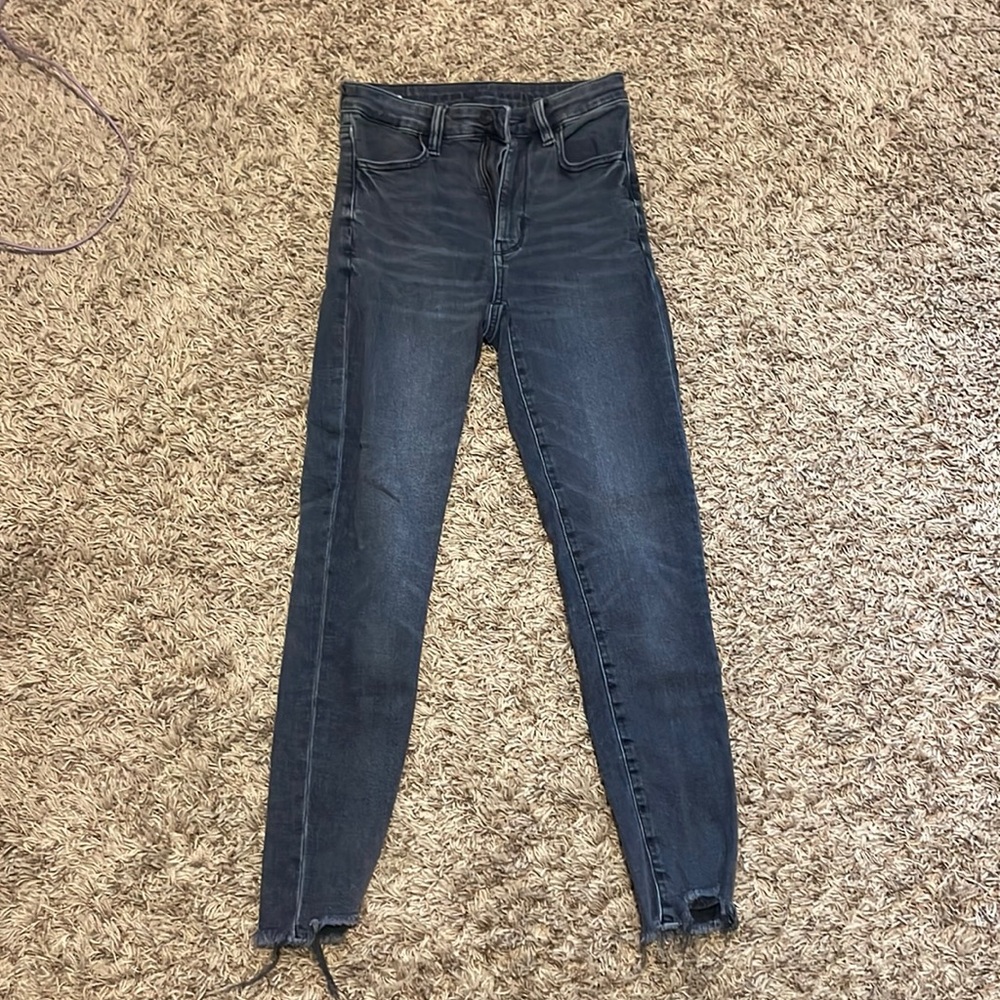 American Eagle High Rise Jeggings Size 2 Short